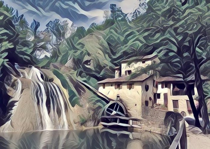 Framed Watermill Art prints